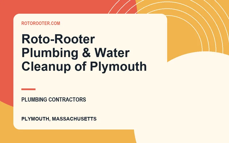 Roto-Rooter Plumbing & Water Cleanup of Plymouth in Plymouth, Massachusetts
