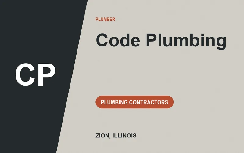 Code Plumbing in Zion, Illinois
