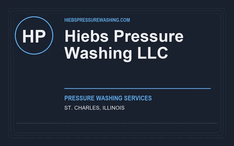 Hiebs Pressure Washing LLC in St. Charles, Illinois