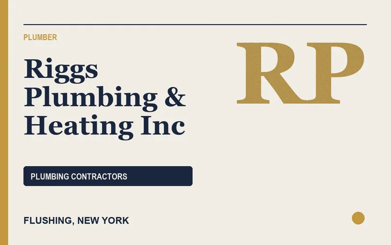 Riggs Plumbing & Heating Inc in Flushing, New York