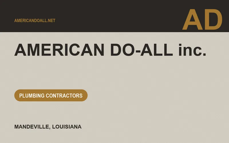 AMERICAN DO-ALL inc. in Mandeville, Louisiana
