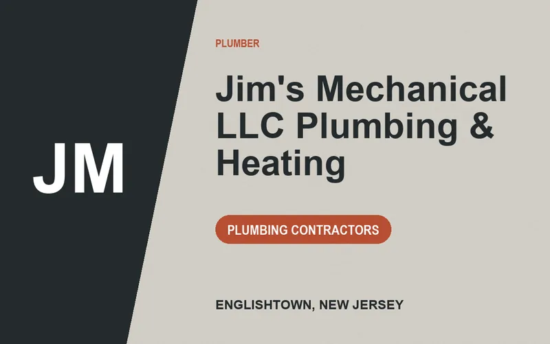 Jim's Mechanical LLC Plumbing & Heating in Englishtown, New Jersey