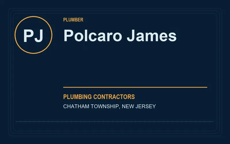 Polcaro James in Chatham Township, New Jersey