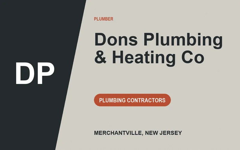 Dons Plumbing & Heating Co in Merchantville, New Jersey