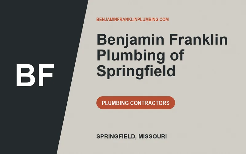 Benjamin Franklin Plumbing of Springfield in Springfield, Missouri