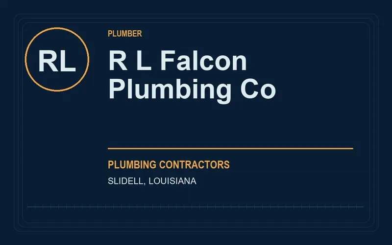 R L Falcon Plumbing Co in Slidell, Louisiana