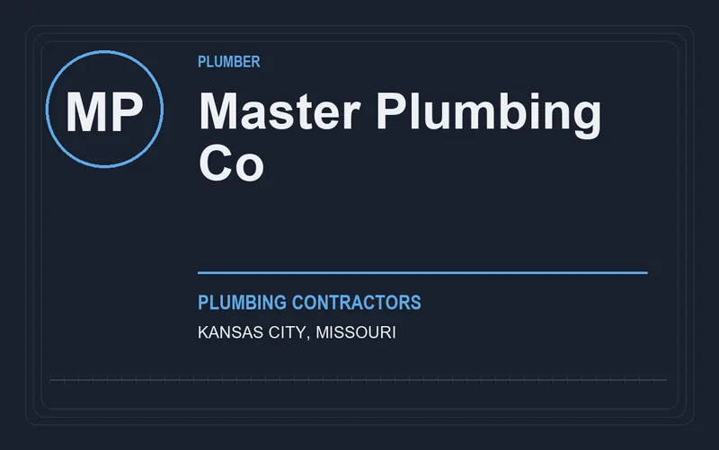 Master Plumbing Co in Kansas City, Missouri