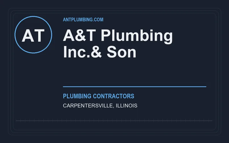 A&T Plumbing Inc.& Son in Carpentersville, Illinois