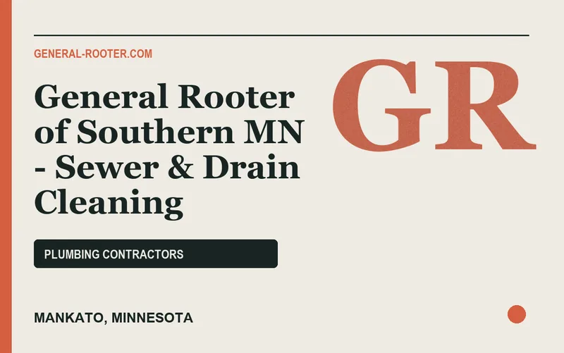 General Rooter of Southern MN - Sewer & Drain Cleaning in Mankato, Minnesota