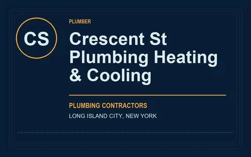 Crescent St Plumbing Heating & Cooling in Long Island City, New York
