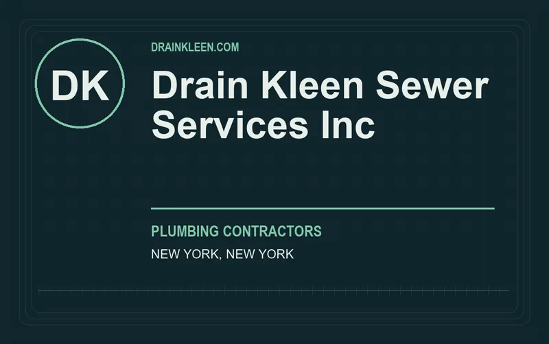 Drain Kleen Sewer Services Inc in New York, New York