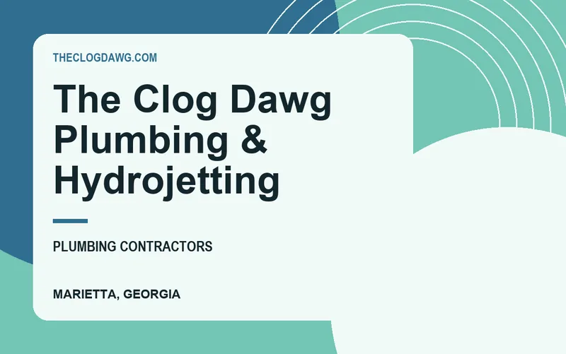 The Clog Dawg Plumbing & Hydrojetting in Marietta, Georgia