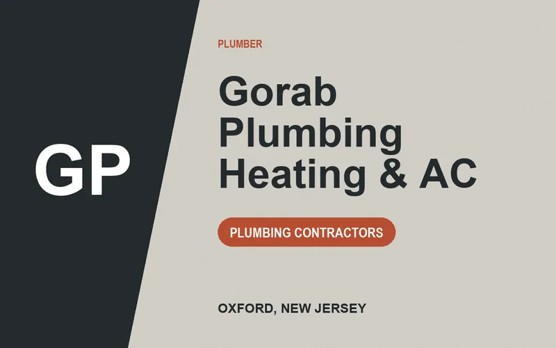 Gorab Plumbing Heating & AC in Oxford, New Jersey