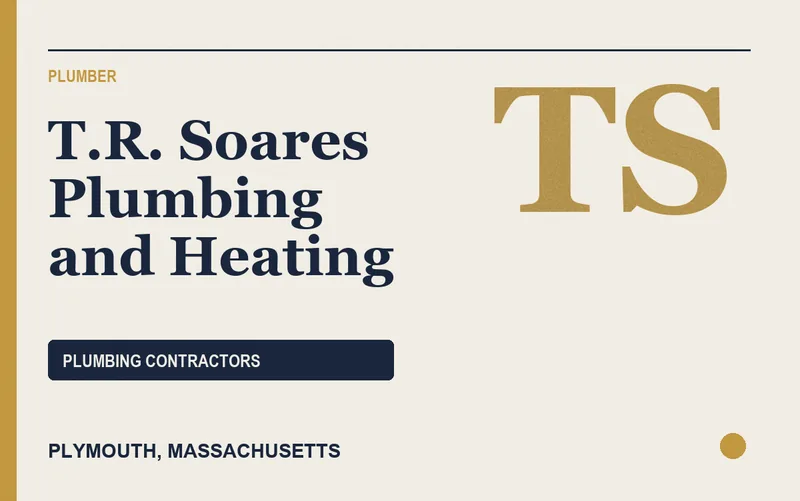 T.R. Soares Plumbing and Heating in Plymouth, Massachusetts