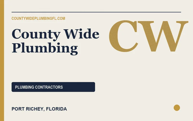 COUNTY WIDE PLUMBING in Port Richey, Florida