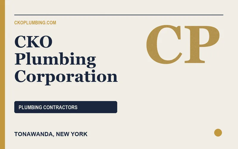 CKO Plumbing Corporation in Tonawanda, New York