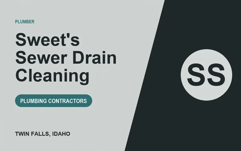 Sweet's Sewer Drain Cleaning in Twin Falls, Idaho