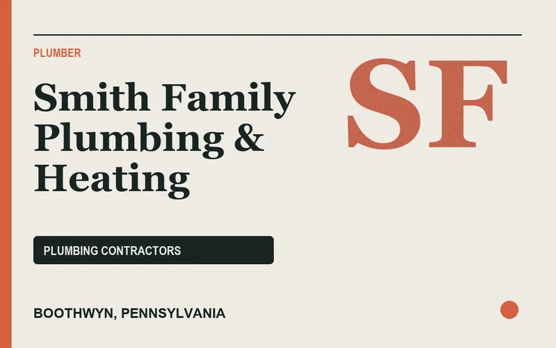 Smith Family Plumbing & Heating in Boothwyn, Pennsylvania