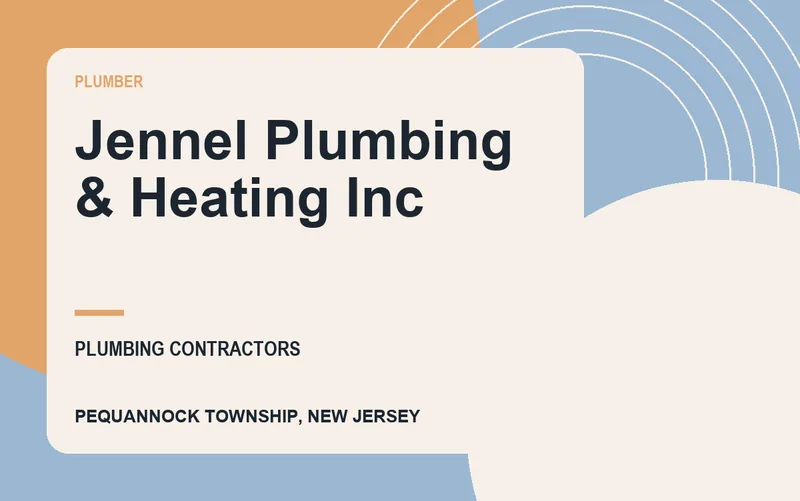 Jennel Plumbing & Heating Inc in Pequannock Township, New Jersey