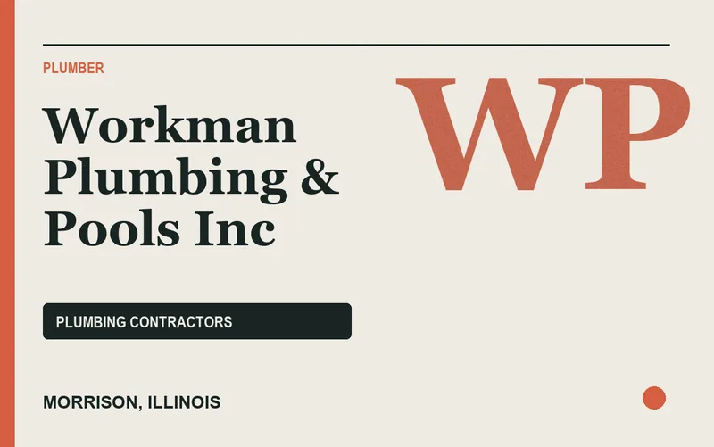 Workman Plumbing & Pools Inc in Morrison, Illinois