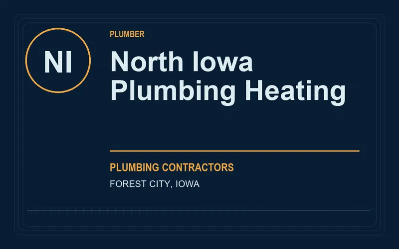 North Iowa Plumbing Heating in Forest City, Iowa