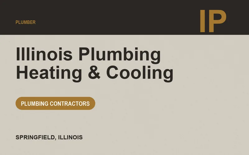 Illinois Plumbing Heating & Cooling in Springfield, Illinois