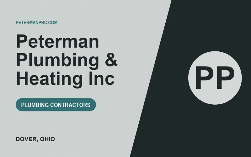Peterman Plumbing & Heating Inc in Dover, Ohio