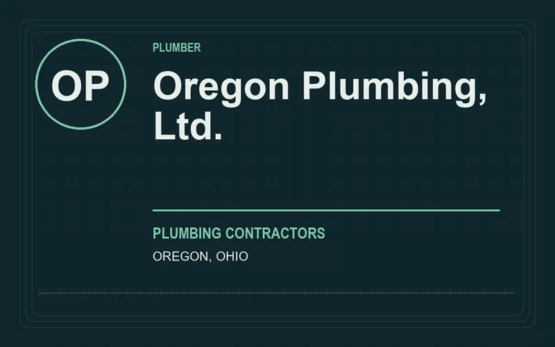 Oregon Plumbing, Ltd. in Oregon, Ohio