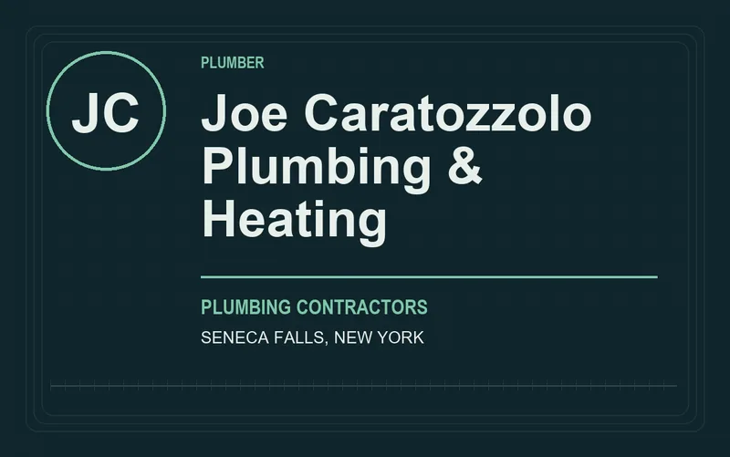Joe Caratozzolo Plumbing & Heating in Seneca Falls, New York