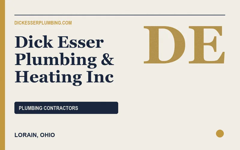 Dick Esser Plumbing & Heating Inc in Lorain, Ohio