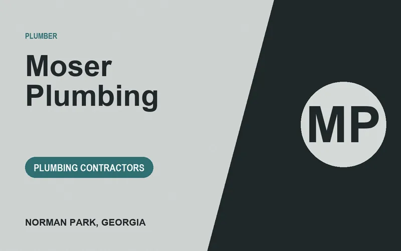 Moser Plumbing in Norman Park, Georgia