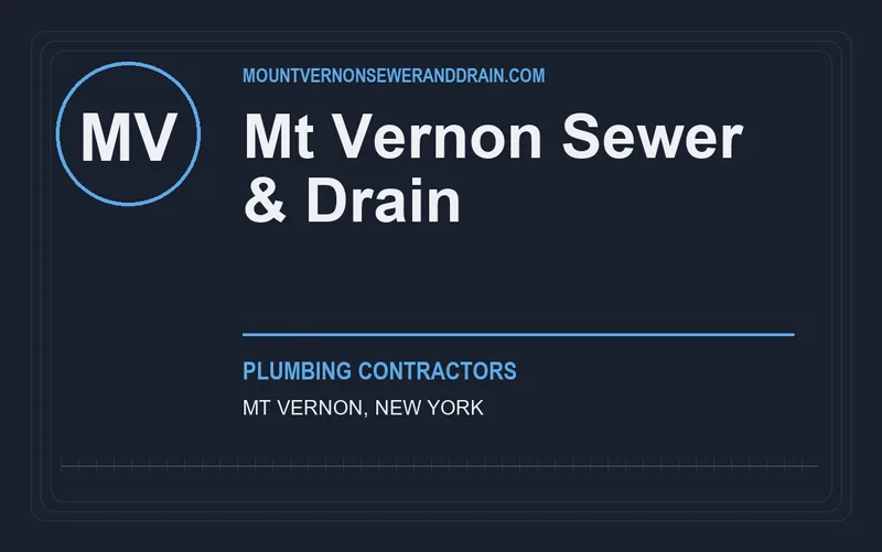 Mt Vernon Sewer & Drain in Mt Vernon, New York