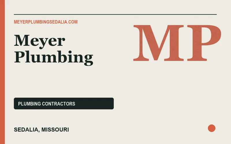 Meyer Plumbing in Sedalia, Missouri