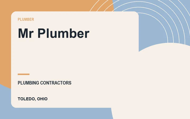 Mr Plumber in Toledo, Ohio