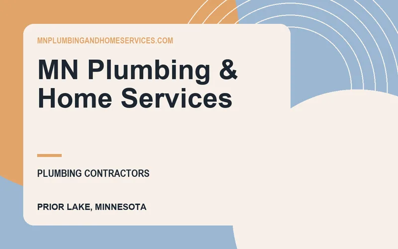MN Plumbing & Home Services in Prior Lake, Minnesota