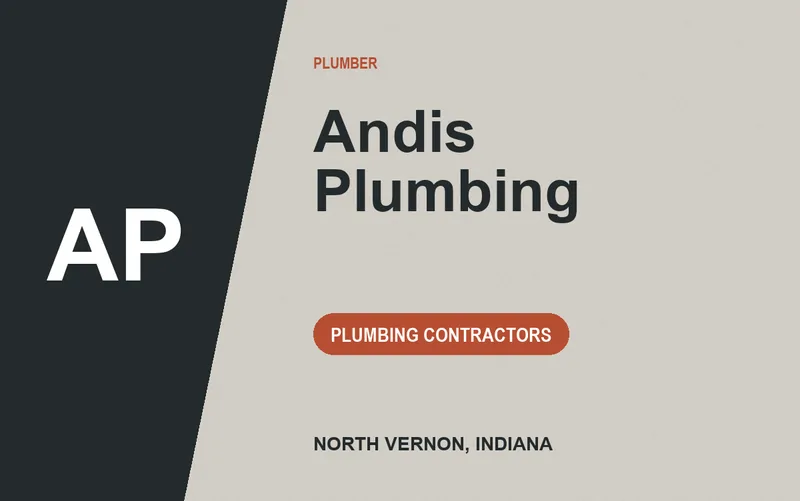 Andis Plumbing in North Vernon, Indiana