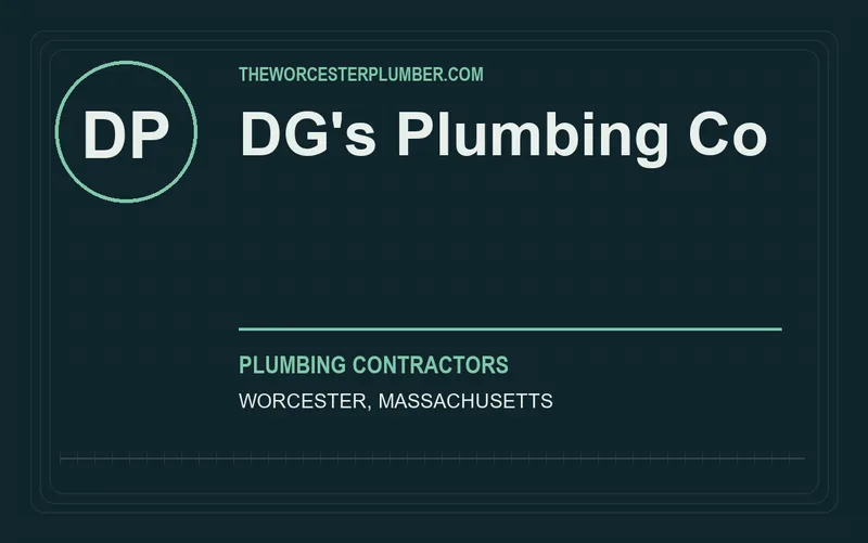 DG's Plumbing Co in Worcester, Massachusetts