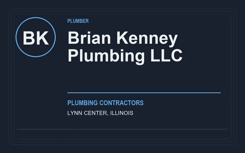Brian Kenney Plumbing LLC in Lynn Center, Illinois