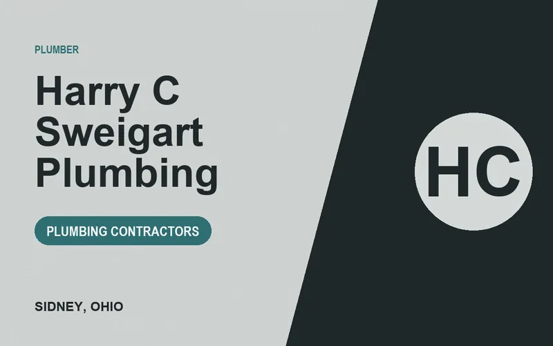 Harry C Sweigart Plumbing in Sidney, Ohio
