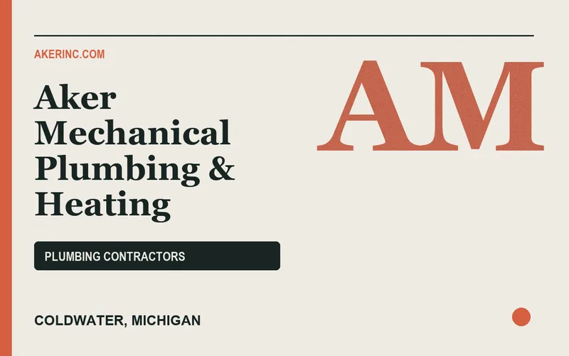 Aker Mechanical Plumbing & Heating in Coldwater, Michigan