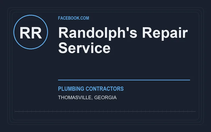 Randolph's Repair Service in Thomasville, Georgia