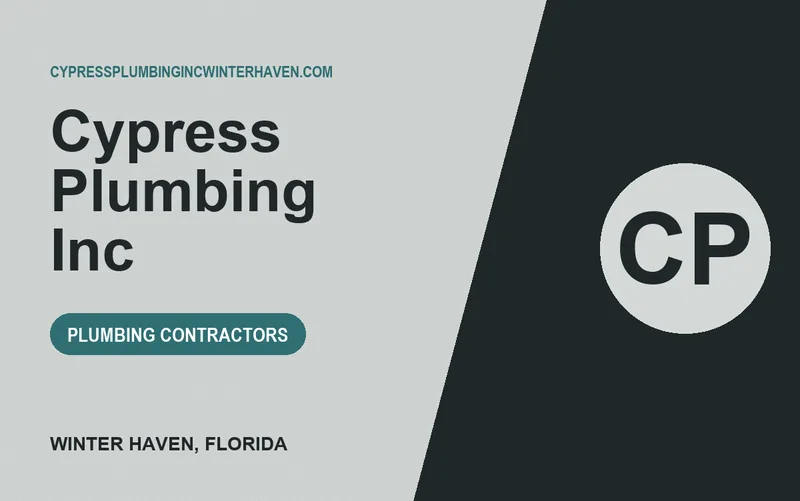 Cypress Plumbing Inc in Winter Haven, Florida