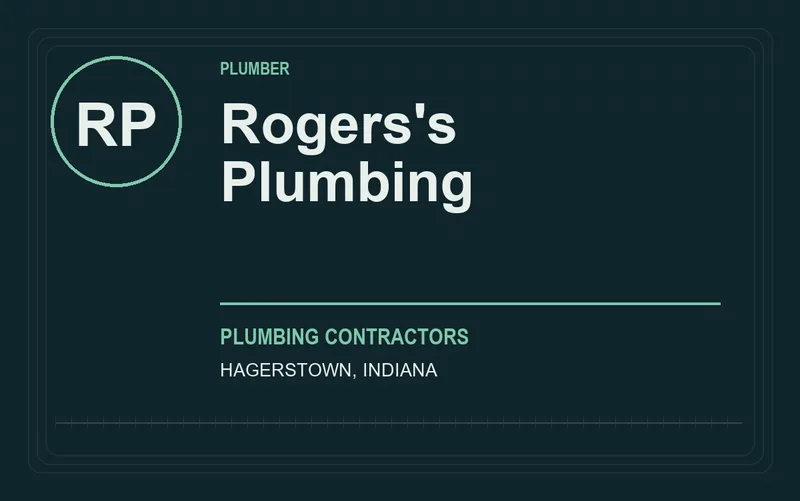 Rogers's Plumbing in Hagerstown, Indiana