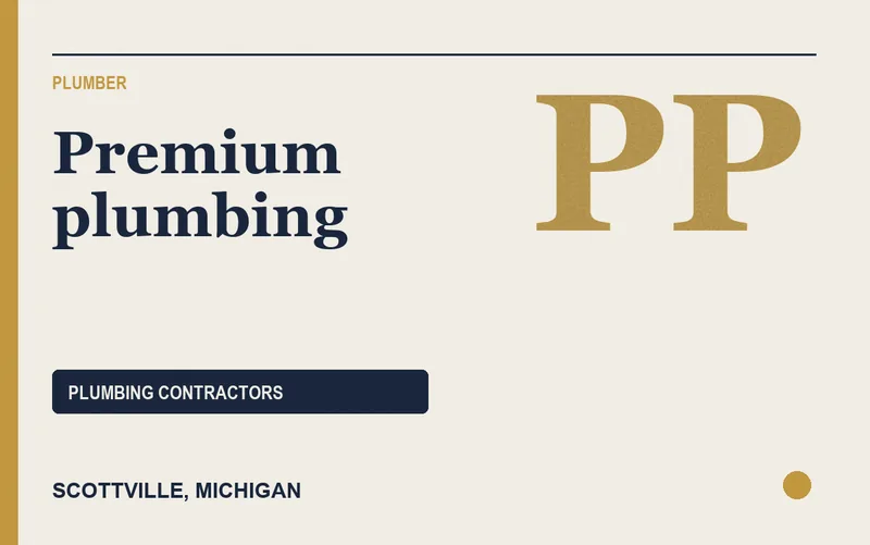 Premium plumbing in Scottville, Michigan