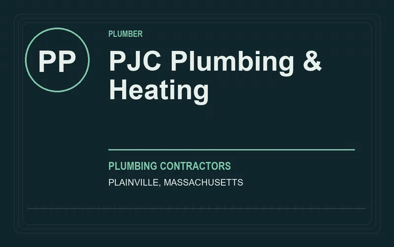 PJC Plumbing & Heating in Plainville, Massachusetts