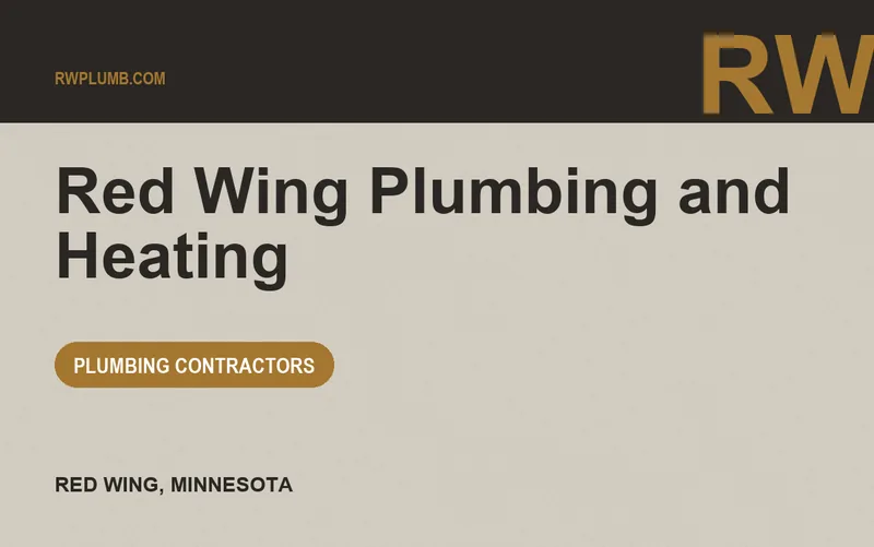 Red Wing Plumbing and Heating in Red Wing, Minnesota