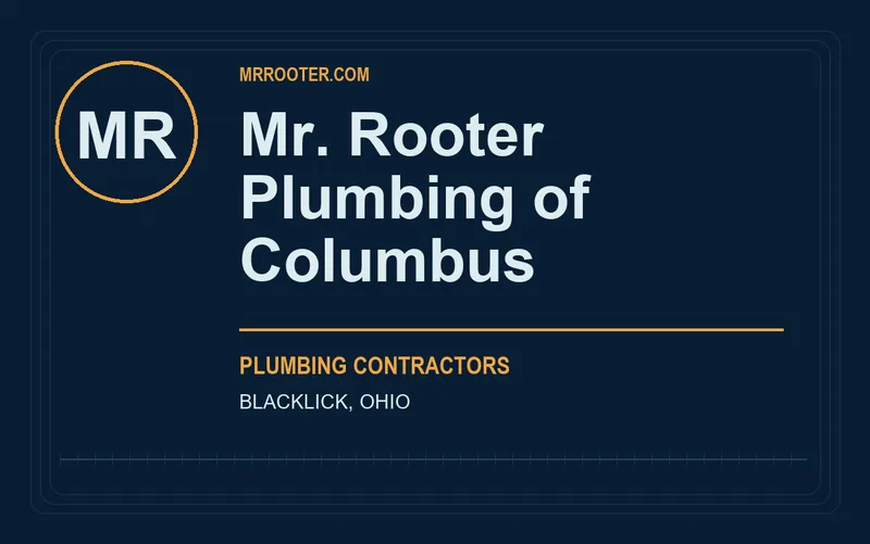 Mr. Rooter Plumbing of Columbus in Blacklick, Ohio