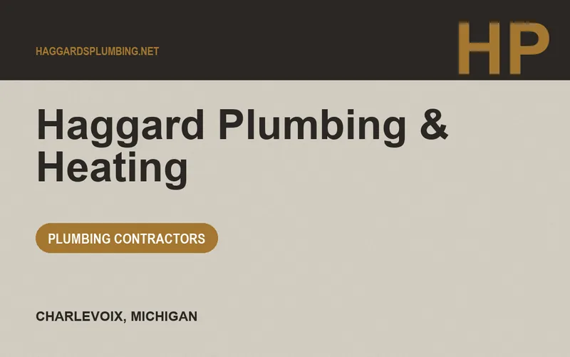 Haggard Plumbing & Heating in Charlevoix, Michigan