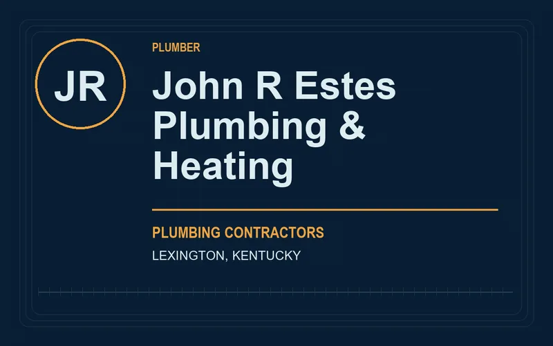 John R Estes Plumbing & Heating in Lexington, Kentucky