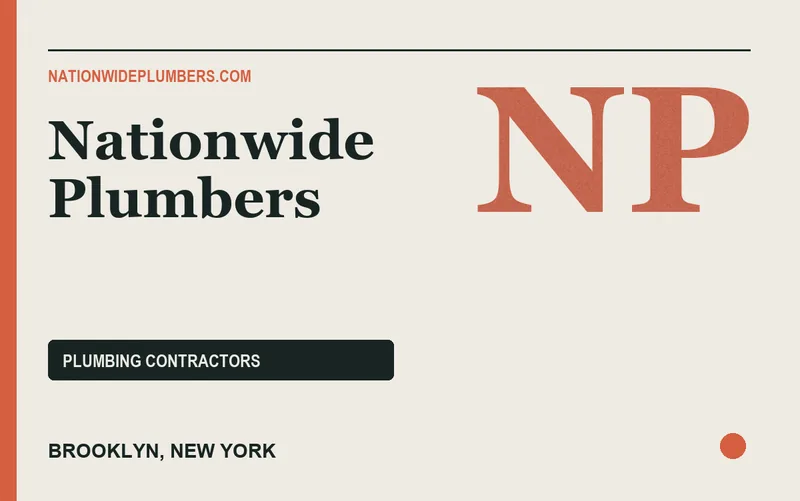 Nationwide Plumbers in Brooklyn, New York